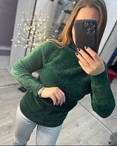 Свитер Anna&Vika 26436 d.green - делук