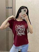 Футболка Fsn 6444 wine - делук