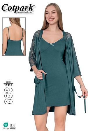 Комплект Cotpark 16213 green - делук