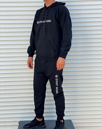 Костюм Спорт 4 Seasons A01-42 black - делук
