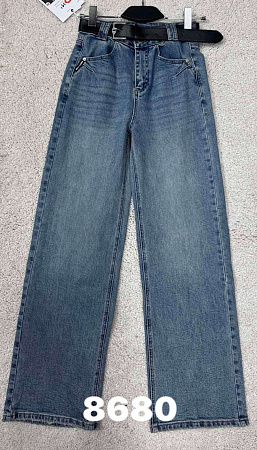 Джинсы Divo 8680 l.blue - делук