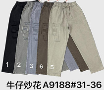 Штаны Immei A9188-1 black - делук