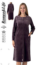 Халат Cotpark 3954 violet - делук