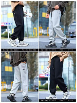 Штаны Спорт Delfinka 02612 l.grey - делук