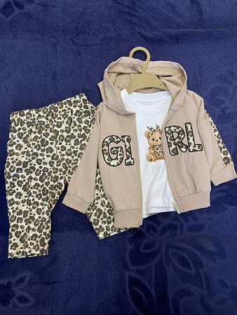 Костюм Baby Boom BB129 beige - делук