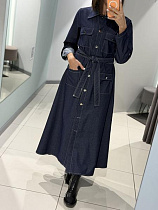 Платье Comod 9483 navy - делук