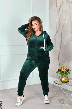 Костюм Спорт Odesaopt 7990-2 green - делук