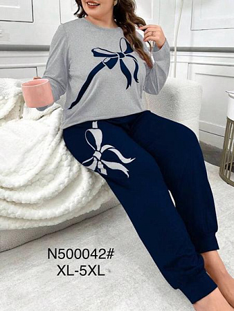 Пижама Estima N500042 navy - делук