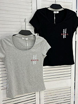 Футболка Nefertiti 2198 grey - делук