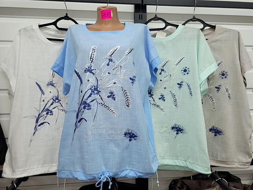 Футболка Style Nadezhda 7810 white - делук