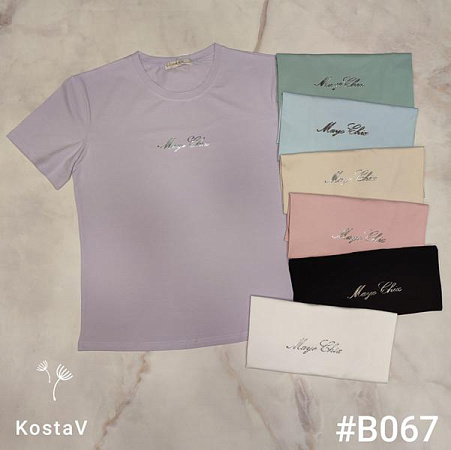 Футболка Kosta B067 mix - делук
