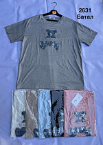 Футболка Minh 2631 mix - делук