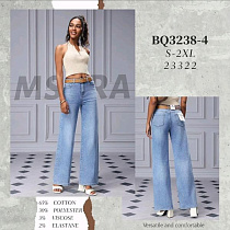 Джинсы Jeans Club BQ3238-4 l.blue - делук