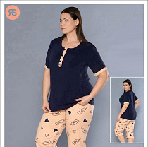 Пижама Trikotag 7163 navy - делук