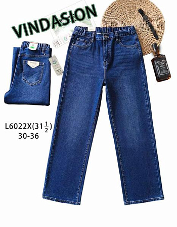 Джинсы Vindassion 6022 blue - делук