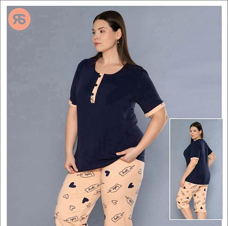 Пижама Trikotag 7163 navy - делук