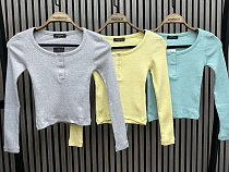 Топ Modnulya MD155 grey - делук