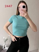 Топ Fsn 2447-1 l.blue - делук