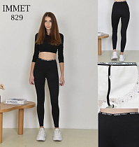 Штаны Спорт Immei 829 black - делук