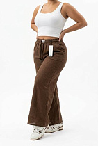 Штаны Sport Style 49046 d.brown - делук