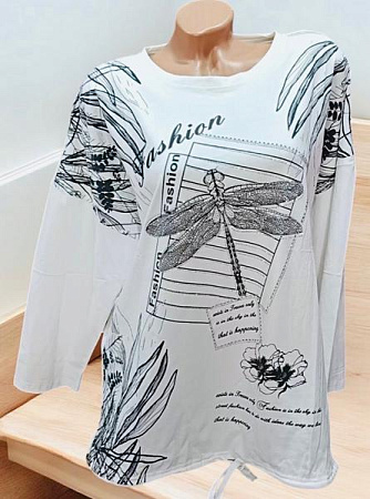 Свитер Elena&Vika 27080 white - делук