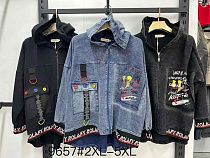 Куртка Even&Efair 9657 black - делук