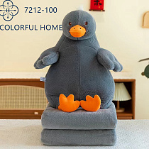 Плед-Игрушка 7212-100 grey - делук