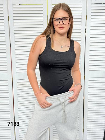 Боди Mmc Clothes 7133 black - делук