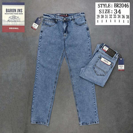 Джинсы God Baron BR2046 blue - делук