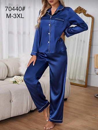 Пижама Estima 70440 navy - делук