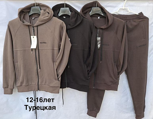 Костюм Спорт Minh MH1034 black - делук