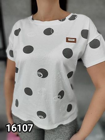 Футболка Mmc Clothes 16107 white - делук