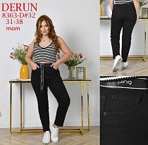 Джинсы Leen 8363D black - делук