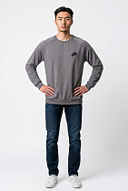Свитер Shon S3688 grey - делук