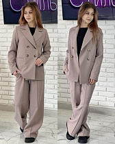 Костюм Karolina KR422 beige - делук