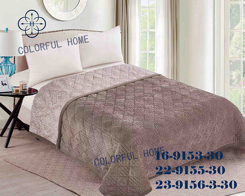 Покрывало велюрове mix 9155-30 - делук