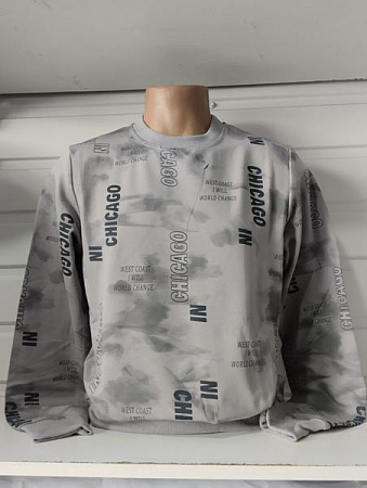 Свитер Panda 1511 grey - делук