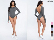 Боди Modnulya NA68 grey - делук