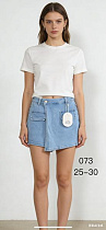 Юбка-Шорты Newjeans 073 l.blue - делук