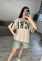 Футболка S.Style 55-3 beige - делук
