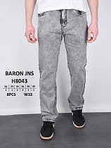 Джинсы God Baron H8043 grey - делук