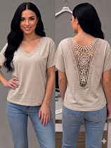 Футболка Levisha 26111 l.beige - делук