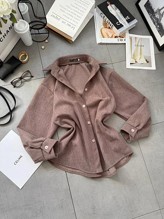 Рубашка Femzone 1138 brown Рубашка Femzone 1138 brown - делук