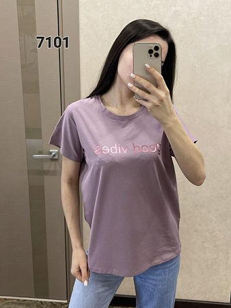 Футболка Fsn 7101 lilac - делук
