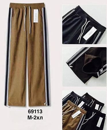 Штаны Спорт Minh 69113 brown - делук