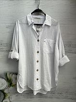 Рубашка New Season 8604 white - делук