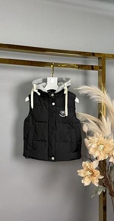 Жилетка Delfinka MJ82 black - делук