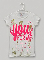 Футболка Dino DN299 white - делук