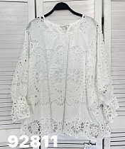 Блузка Divo 92811 white - делук
