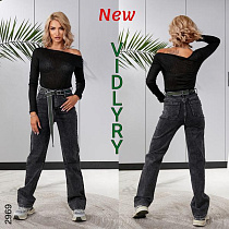 Джинсы Vidlyry 2969 d.grey - делук